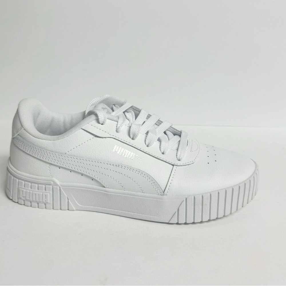 PUMA All-White Casual Sneakers